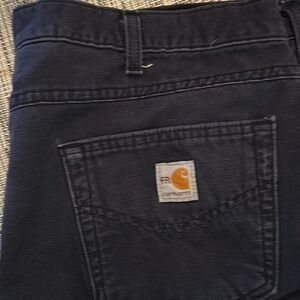 Carhartt FR. Blue pants.